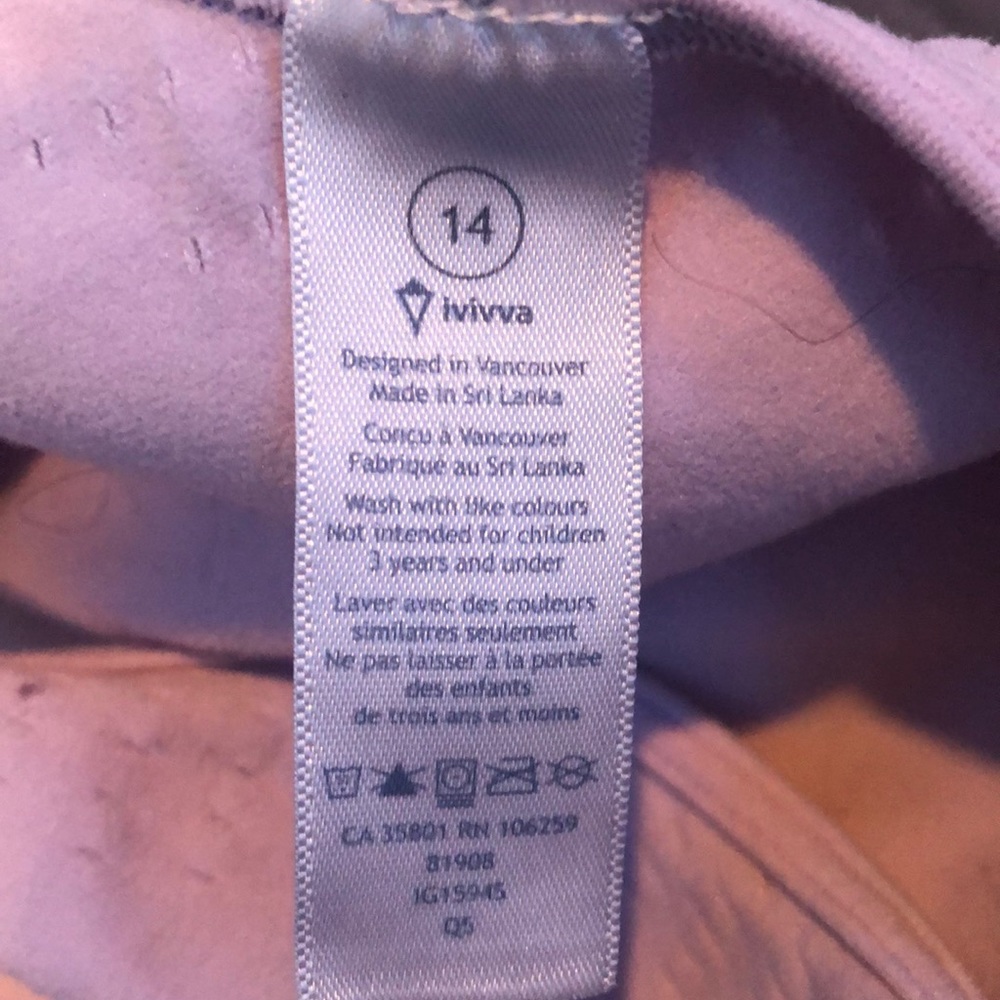 Purple Ivivva Racerback Tank Top - Picture 3 of 4